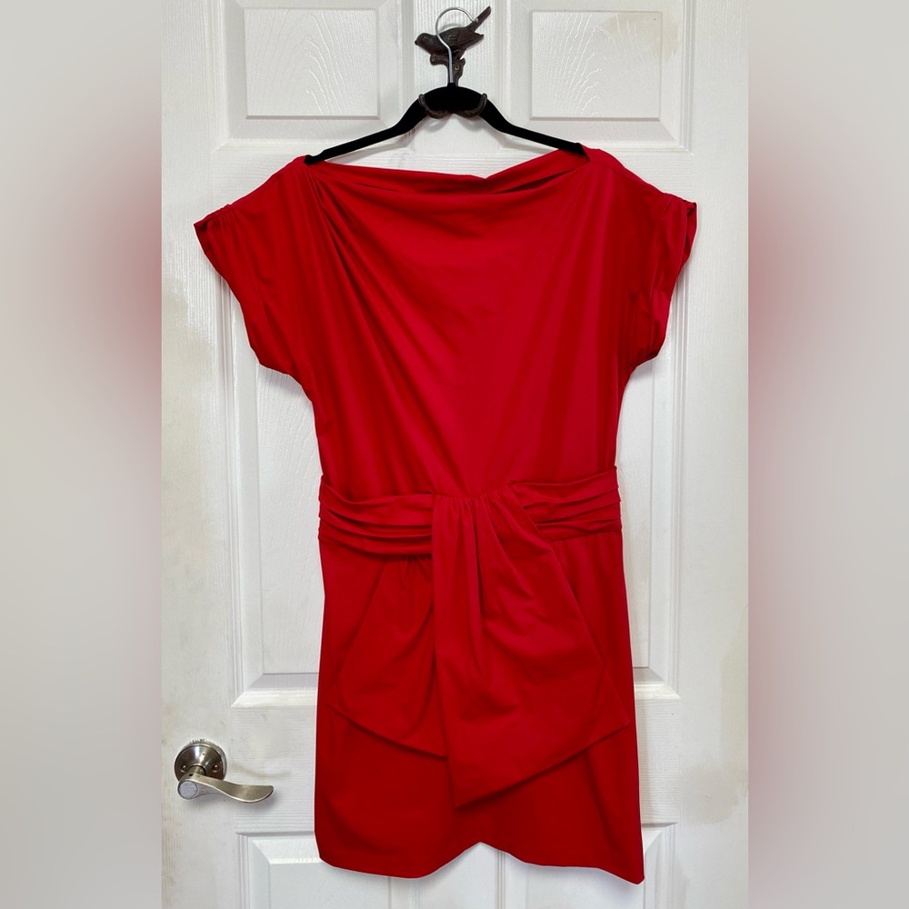 Diane Von Furstenberg Red Dress